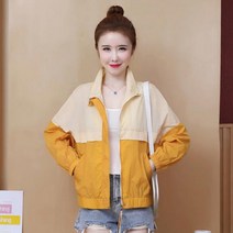 반하나 국내배송 여성용 봄 여름 야상 바람막이 재킷 상의