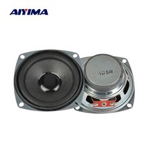 블루투스 스피커 diy kit 블루투스스피커만들기aiyima 2pcs 3 인치 오디오 전체 범위 스피커 4 옴 5w 확성기 diy 휴대용 블루투스 멀티미디어 스피커 홈 시어터