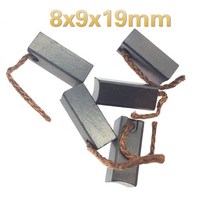 자동차부품 자동차 전기 히터 팬 라디에이터 송풍기 용 고 구리 카본 브러시 6x6x13.5 7x7x12.4 8x8x19 8x9, 04 5pcs 8x9x19mm