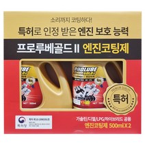 프로루베골드 엔진코팅제 500ml X 2입, 단품