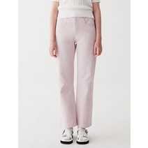Kuho plus Essential 스트레이트 Fit 데님 팬츠 라이트 핑크