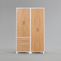 달튼 3서랍 장롱세트 도어형 1200 B타입, 단품