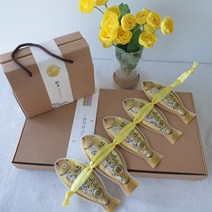 엮은 잡곡굴비 선물세트(설명절/단체선물/부모님생신용돈선물), 2호 : 국산 4마리 엮은x4줄 세트(복조리+새해복)