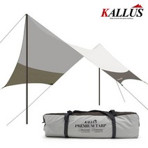 칼루스 헥사타프 듀랄루민폴대 대형 타프 캠핑타프
