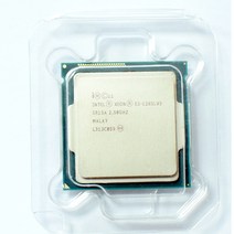 i53570중고 Intel Xeon E3 1265L V3 2.5GHz 쿼드 코어 8 45W CPU 프로세서 LGA 1150 인텔 제온 중앙처리장, 한개옵션0