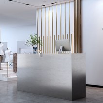 스테인리스 카운터 계산대 데스크 미용실 인포메이션 프론트, A. 스테인리스 카운터