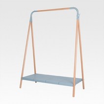 히트가구 [착불] K212 와이드 우드 행거 1030 3colors, 블루