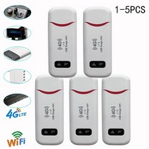 무선 4G LTE USB 와이파이 라우터 150Mbps 휴대용 모바일 광대역 모뎀 스틱 SIM 카드 네트워크 어댑터 1-5, 03 White TypeB_03 3Pcs