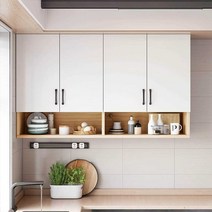 주방 상부장 상부수납장 식당 가게 탕비실 벽걸이, 상세 페이지 참고, 길이 140mm 깊이 40mm 높이 80mm