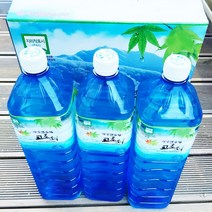[청솔] 광양 백운산 신선한 고로쇠 수액 6병 12병 당일채취, 6개입, 1.5L