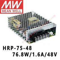 HRP-75-48 meanwell 48 v/1.6a/76.8 w dc 단일 출력 pfc 기능 스위칭 전원 공급 장치 온라 저장소, 01 HRP-75-48