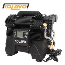 콜라보 콤프레샤 유선타입 KOLAVO DC990S 4HP 4마력 저소음 오일리스 타입 콤프월드, 1개
