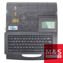 M&S T-6000 튜브넘버링기 튜터치 리본 라벨 프린터, 1개