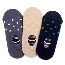 패션양말 dot fakesocks 3set