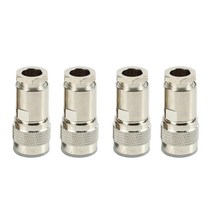 4Pcs N 유형 남성 클램프 RG8 LMR400 RG165 RG213 7D-FB RF 동축 커넥터, 01 은