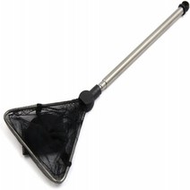 uxcell Stainless Steel Telescopic Handle Aquarium Fishbowl Shrimp Fish Landing Net, 1