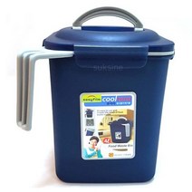 쿨라라 음식물 쓰레기통 휴지통 4L 밀폐형 잠금장치, 쿨라라 밀폐형 음식물쓰레기통