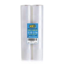 FRESHPAK 25x500cm 2개 세트 진공 롤 진공 팩기 전용 봉투 자유롭게 컷 신선도 오래 식품 보존 전자 레인지 해동 엠보싱 가공 PA+PE 안전 소재 전용 봉투 업무용 가정용 냉동 보존 (25x500cm 다이어)