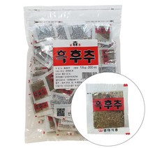 범아 흑후추 1.5g X 200개 일회용후추 흑후추가루, 200개입