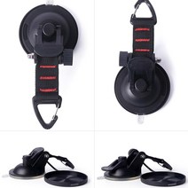 차박 오토캠핑 텐트 타프설치용 차량부착 흡착판 덮개포함 자동차용