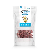 오늘 핸드메이드 국산 리얼져키 강아지 노즈워크 간식 100g, 10개, 리얼져키 오리고기 100g