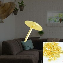 금색압정 80개 게시판 압핀 긁힘방지 투명압정 대형옷핀 게시판압정 사무용품 앞정 예쁜압정