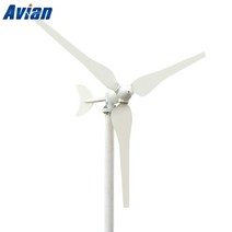 풍력 발전기 소형 가정용풍력발전기 세트 탄소 섬유 강화 플라스틱 블레이드 승인 터빈, 12v, 200w