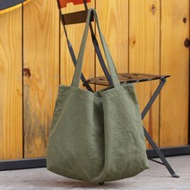 아메카지룩 빈티지 빅사이즈 숄더백 카키색 가방 OOTD 패션 여자