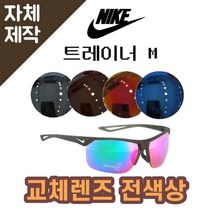 [당일발송][자체제작렌즈] 나이키 트레이너M EV1013304 교체렌즈전제품 낚시선글라스, (일반색상) 브라운