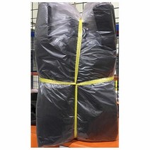 소- 실용적인 비닐 봉투 검정 대원 100매x10개 x13개 봉지 업소, 1개