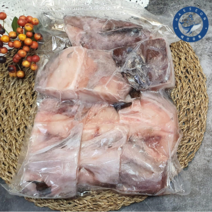 [해선유통] 절단 아귀 1팩 / 1.4kg (진공포장) 절단 손질 아귀 (냉동) 중국 문등