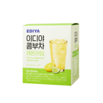 EDIYA 이디야커피 이디야 콤부차 레몬라임, 단품, 1개