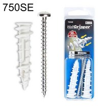 MDF9767 코브라앙카 석고앙카 월그리퍼 750SE M4 2개입 벽걸이tv브라켓/티비벽걸이브라켓/모니터브라켓/벽걸이tv거치대