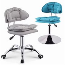 네일샵 작업의자 왁싱 속눈썹 시술 바퀴 보조스툴, 핑크