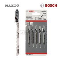 T101AO 목재용 직소날 5EA 세트 절단 톱날 목공 직쏘, 단품