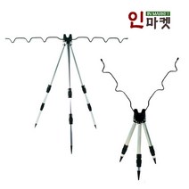 씨타임 삼각받침대 로드거치대 원투받침대 낚시대거치대