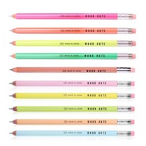 키타보쉬 연필형 샤프 목재샤프 W-300R, 형광주황 / W-300R-OR