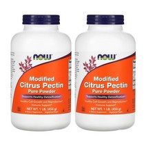 나우푸드 모디파이 시트러스 펙틴 파우더 Citrus Pectin 454g 2통