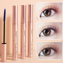 Pealy 마스카라 워터프루프 채색 3.0MM 5색, 5색 1세트