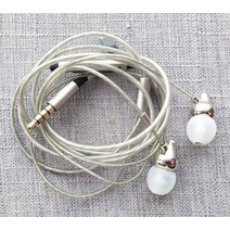 Diy ie80s 이어폰 c5 원래 실버 케이블, 03 Titanium film unit