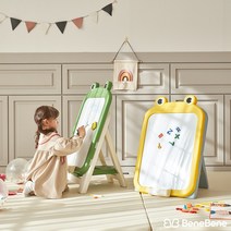 해피 프로기 프리미엄 유아자석보드 자석칠판 자석학습보드 화이트보드, 그린