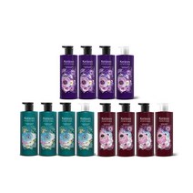 [3+1] 케라시스 퍼퓸 샴푸&린스 600ml 4개 엘레강스 앰버/NEW 샤르망 머스크/러블리 데이지 선택가능, 샤르망 머스크 샴푸3+린스1