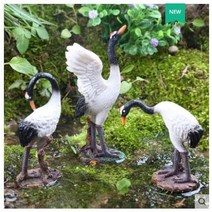동양풍 야외 정원 수영장 장식 안뜰 가산 분수 흐르는 물 조경 동물 장 연못 수경 크레인, A