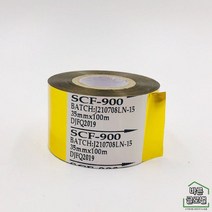 유통기한 날인기 코딩롤 테이프 날짜 포장지 마킹기 스탬프 제조일자, 골드35X100 5롤