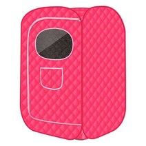 가정용SPA 스팀사우나 텐트 이동식 찜질방 목욕탕, 더블 익스클루시브 퍼플118CM 두꺼운 기선