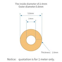 연동 펌프 튜브 Saint-Gobain 호스 튜브의 pharmed BPT튜브 파이프 고내화학성 펌프 튜빙, 2.4mm 및 5.6mm