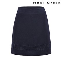 힐크릭 여성 A라인 카나비 솔리드 니트 큐롯 1HCCUS9518_DA