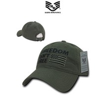 Rapid Dominance R503 Freedom isnt Free Olive 라피드 밀리터리룩 스포츠 야구 모자 프리덤 선물 한강사