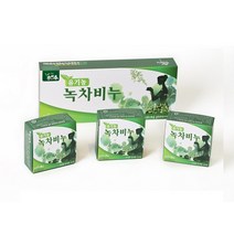 보성녹차비누3입 세안비누 약산성 민감성피부 천연비누답례품, 3개입x1세트