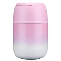 츄럽푸드자 보온보냉 죽통 진공 보온이유식통 직장인도시락통 열보존율최장 500ML, 핑크/화이트, 1개